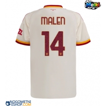 Moški Nogometni dresi AS Roma Donyell Malen #14 Gostujoči 2026-27 Kratek Rokav